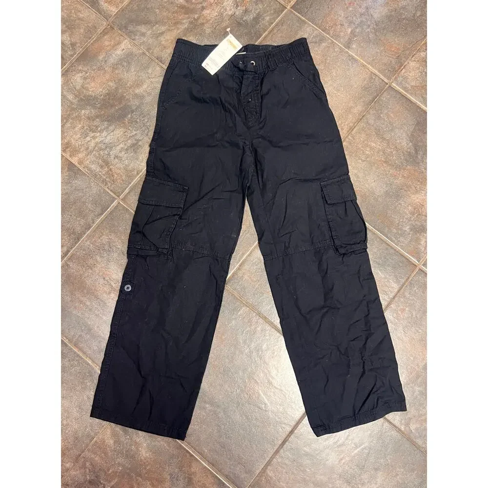 Gymboree boys blk cargo pants size 9/10